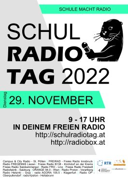 Flyer des Schulradiotag 2022